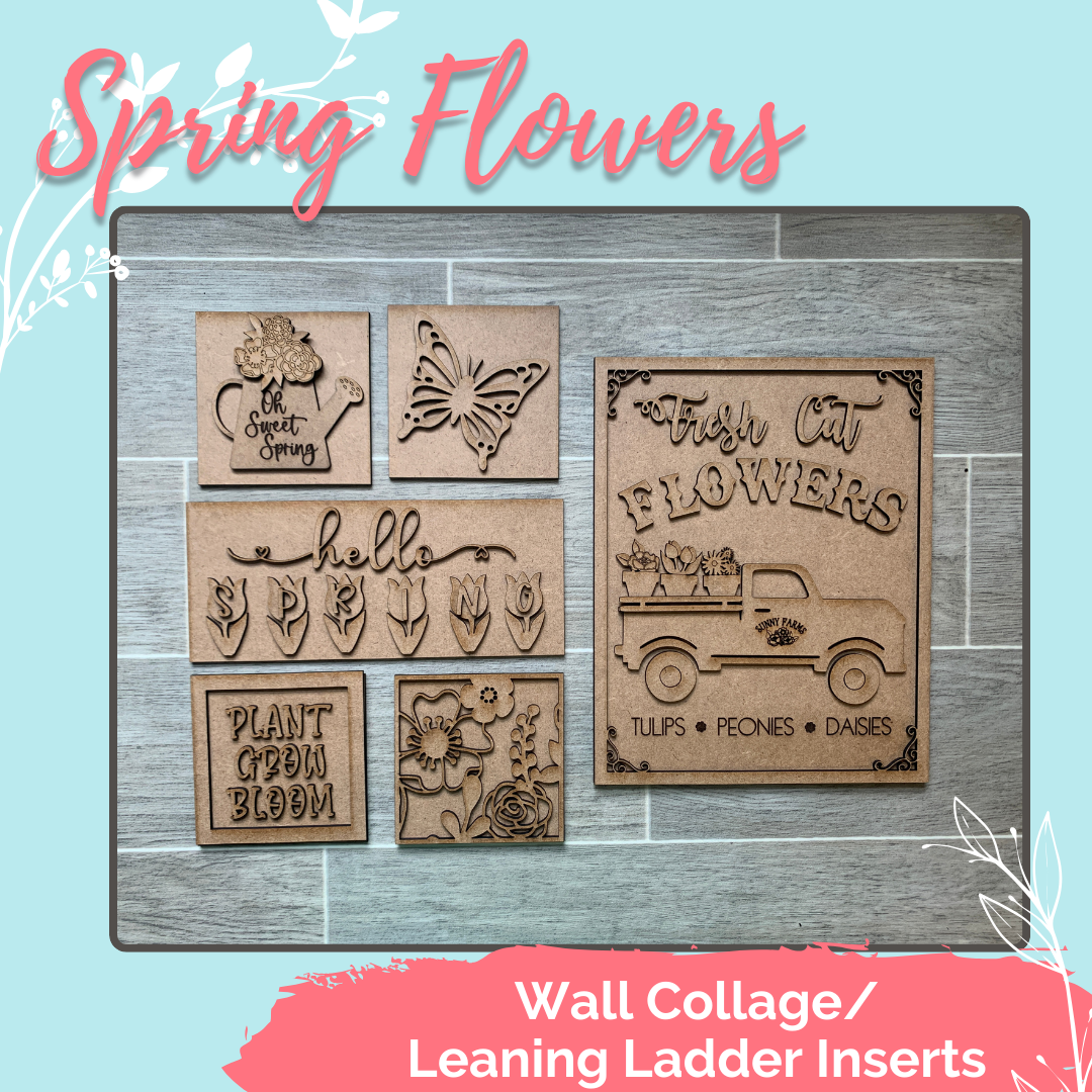 Spring Wall Collage - DIY KIT