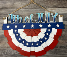 Load image into Gallery viewer, Patriot Bunting - Interchangeable sign - DIY Kit

