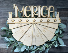 Load image into Gallery viewer, Patriot Bunting - Interchangeable sign - DIY Kit
