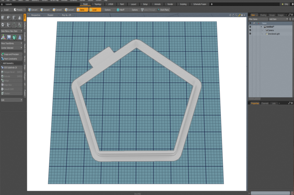 Soccer Ball Cake Hexagon Cutter STL File