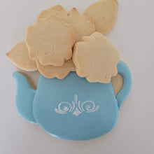 Load image into Gallery viewer, Teapot and Flowers STL Platter
