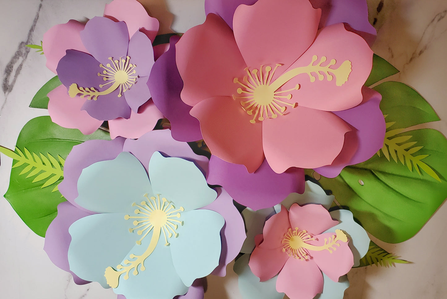 Hawaiian Flower Craft Kit - *YOU ASSEMBLE*