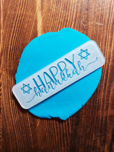 Load image into Gallery viewer, Happy Hanukkah Stars - Acrylic Stamp

