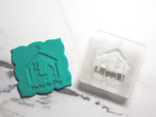 Load image into Gallery viewer, Oh Holy Night - Manger - Acrylic Stamp
