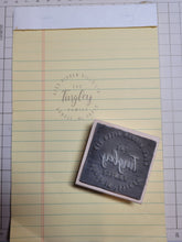 Load image into Gallery viewer, Custom Rubber Stamp || Please READ description || **YOU DESIGN**
