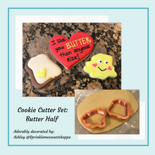 Load image into Gallery viewer, Butter Half (2pc) Cutters
