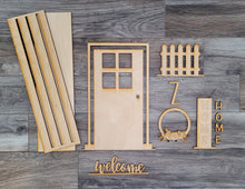 Load image into Gallery viewer, Front Door Set - Interchangeable DIY Kit
