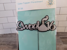 Load image into Gallery viewer, Sweet 16 Topper
