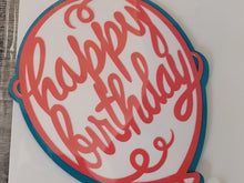 Load image into Gallery viewer, Happy Birthday Balloon Topper
