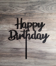 Load image into Gallery viewer, Happy Birthday - Acrylic Cake Topper

