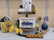 Load image into Gallery viewer, Sunflower - Tiered Tray - DIY Kit
