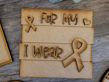 Load image into Gallery viewer, Kick Cancer - Tiered Tray - DIY Kit
