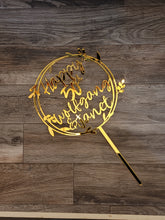 Load image into Gallery viewer, Custom Laser-Cut Toppers
