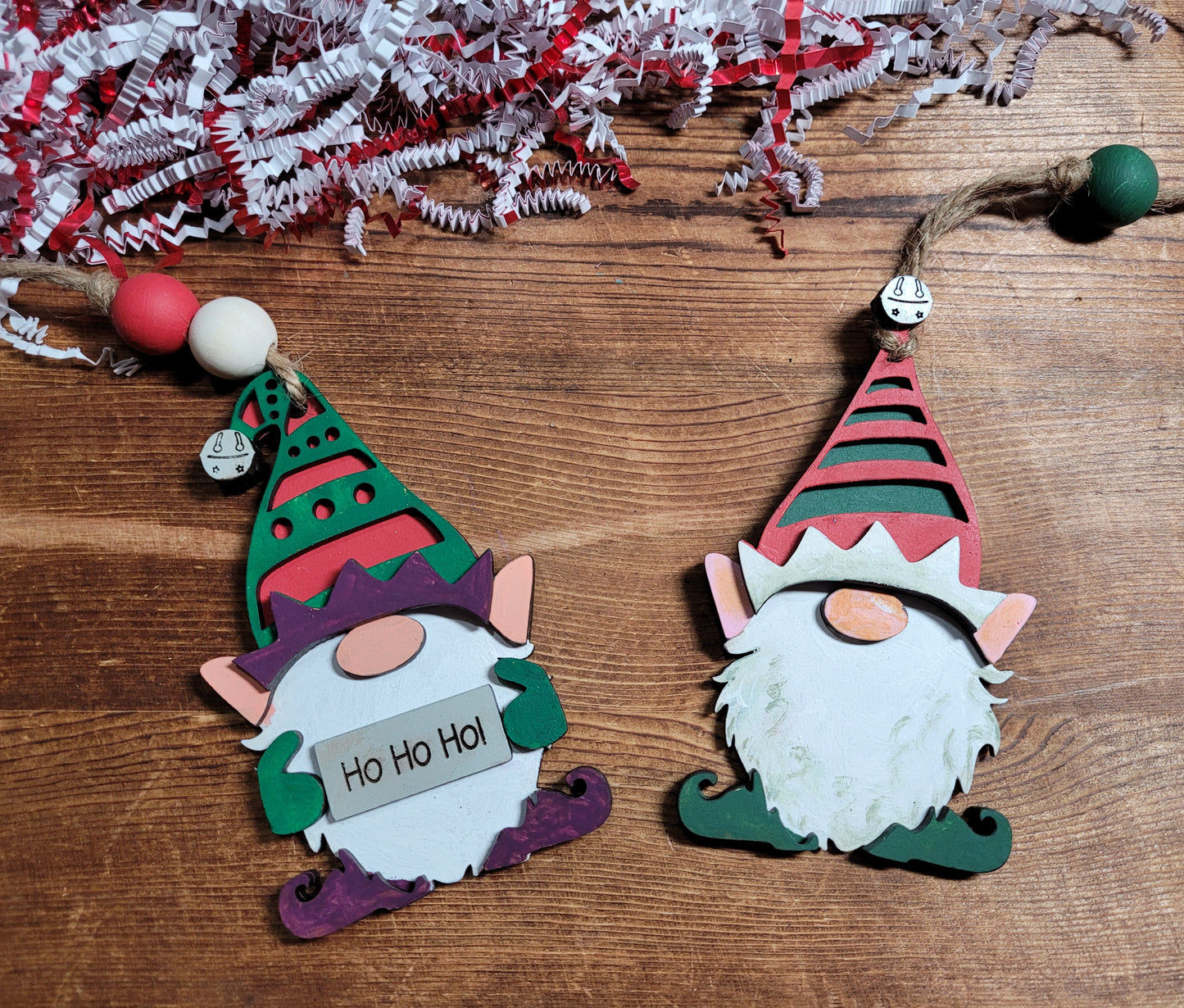 Christmas Gnomes Ornaments  - DIY Kit
