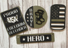 Load image into Gallery viewer, Wagon/Crate Décor - Interchangeable DIY Kit
