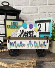 Load image into Gallery viewer, Wagon/Crate Décor - Interchangeable DIY Kit
