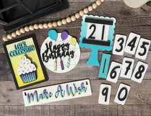 Load image into Gallery viewer, Wagon/Crate Décor - Interchangeable DIY Kit
