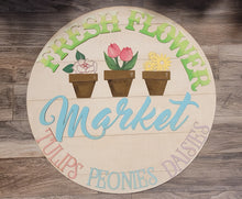 Load image into Gallery viewer, Fresh Flower Market - Door Hanger - DIY Kit
