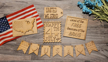 Load image into Gallery viewer, Land of the Free - Tiered Tray - DIY Kit
