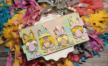 Load image into Gallery viewer, Easter Gnomes - Shelf Sitter Decor - DIY KIT
