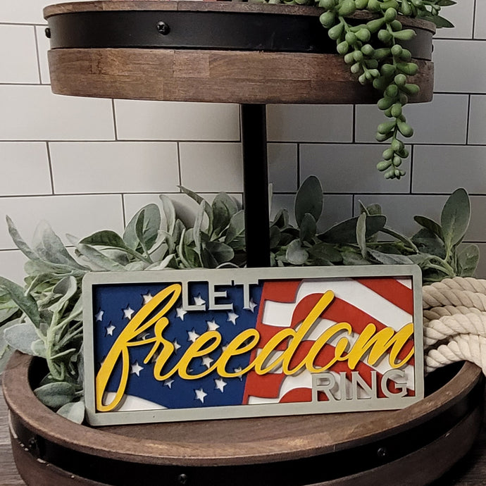 Let Freedom Ring - Shelf Sitter - DIY Kit