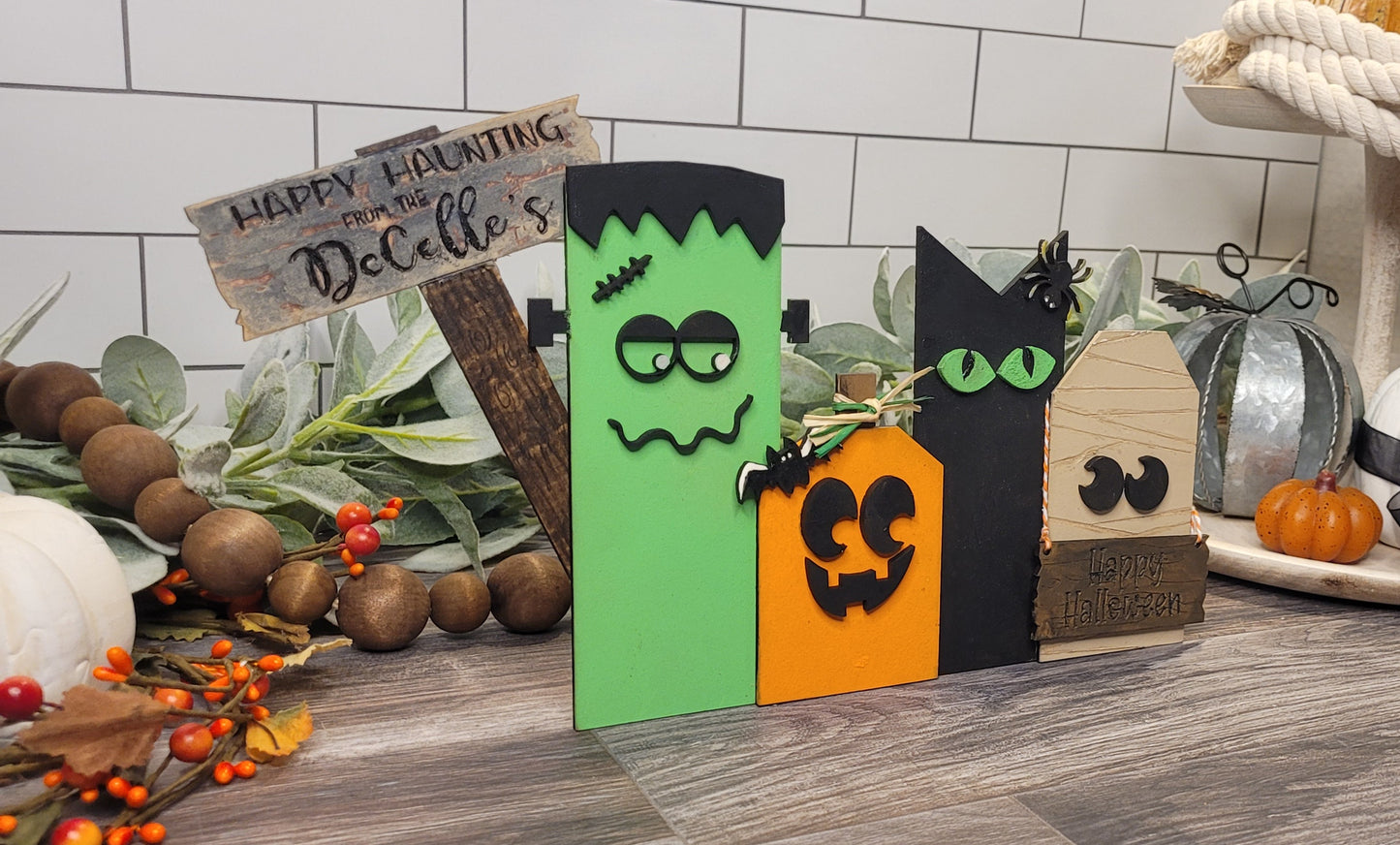 Halloween Monster Family - DIY Kit