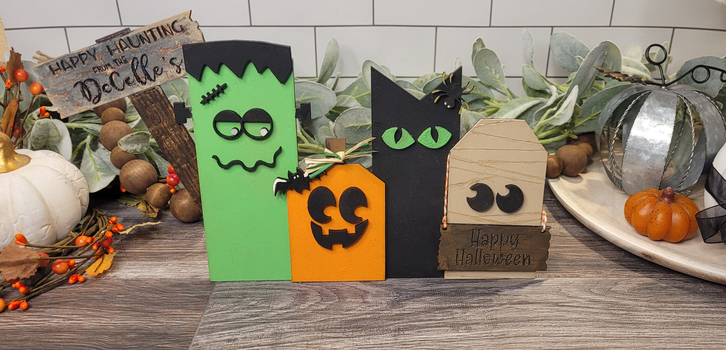 Halloween Monster Family - DIY Kit