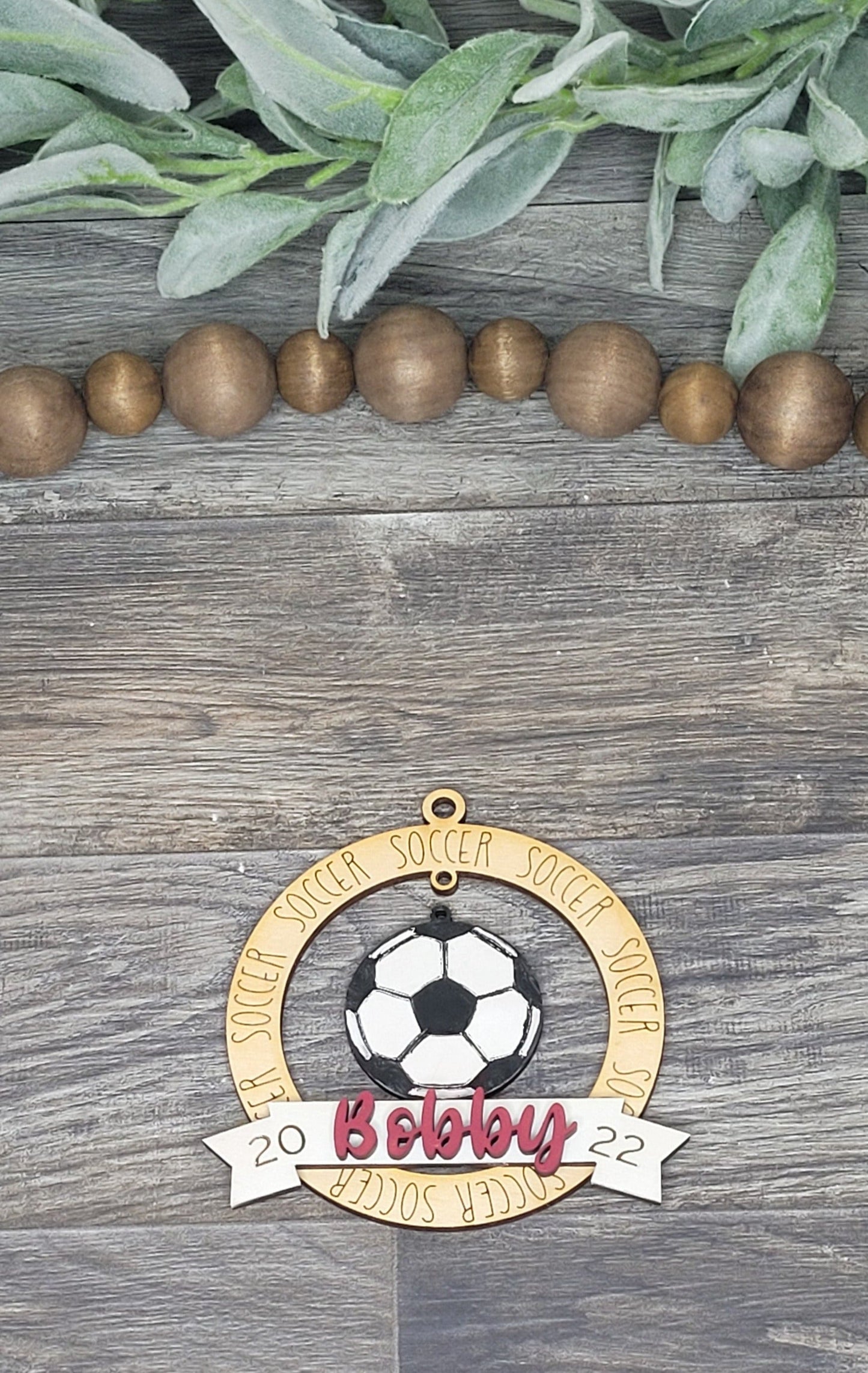 LFC 2012 Soccer Moms - Personalized Sports Ornaments