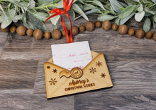 Load image into Gallery viewer, Dear Santa Letter - Ornament
