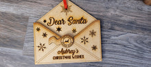 Load image into Gallery viewer, Dear Santa Letter - Ornament
