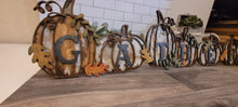 Load image into Gallery viewer, Thanks/Gather Pumpkin Home Decor - Class
