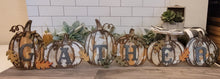Load image into Gallery viewer, Thanks/Gather Pumpkin Home Decor - Class
