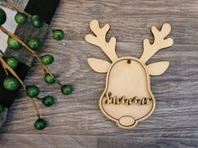 Load image into Gallery viewer, Personalized Reindeer- Ornaments
