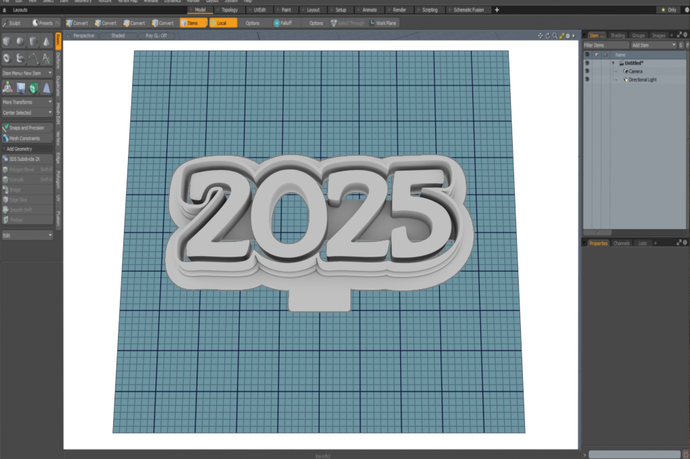 Class of 2025 - Solid Cutter STL File