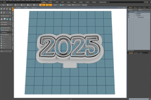 Load image into Gallery viewer, Class of 2025 - Outline Cutter STL File
