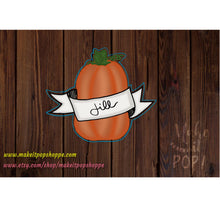 Load image into Gallery viewer, Pumpkin with Banner Cutter
