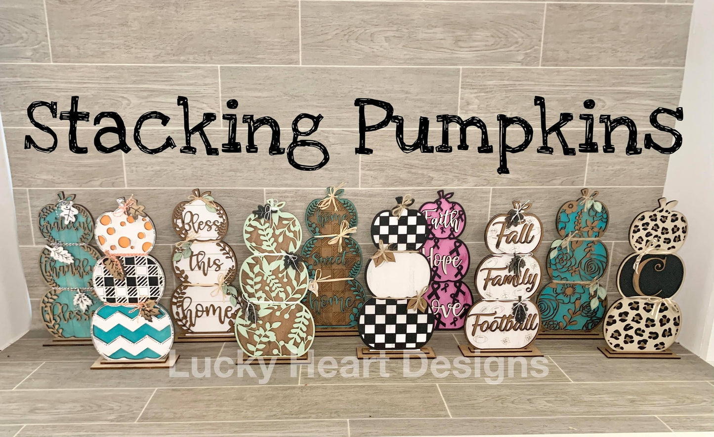 Stacked Pumpkins - DIY Kit
