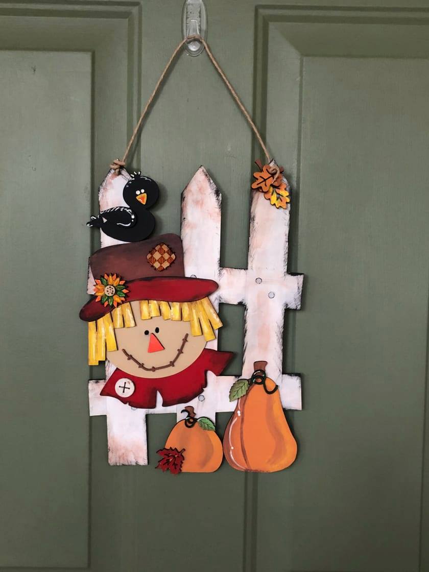 Scarecrow Door Hanger - DIY Kit
