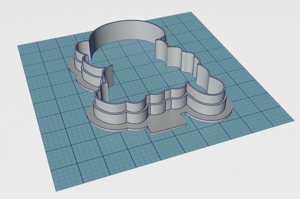 2nd Grade with Floral Cutter STL File