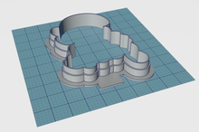 Load image into Gallery viewer, 2nd Grade with Floral Cutter STL File
