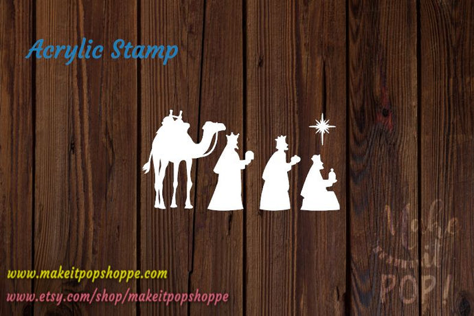 Three Wise Men - Acrylic Stamp