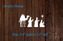 Load image into Gallery viewer, Three Wise Men - Acrylic Stamp
