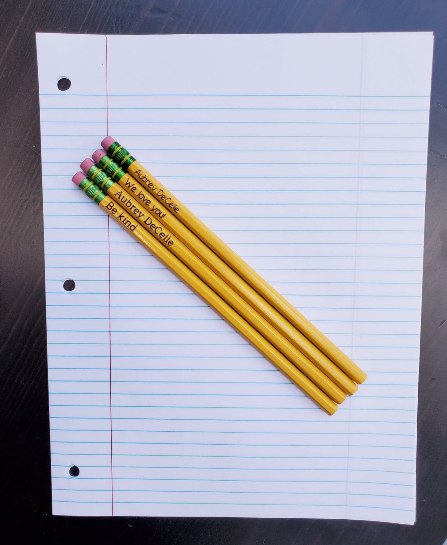 Personalized School Pencils