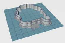 Load image into Gallery viewer, 4th Grade with Floral Cutter STL File
