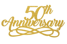 Load image into Gallery viewer, 50th Anniversary -  Cake Topper
