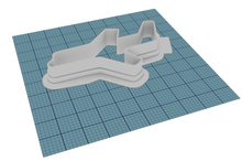 Load image into Gallery viewer, Airplane - Side View Cutter
