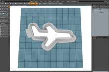 Load image into Gallery viewer, Airplane - Side View Cutter
