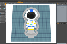 Load image into Gallery viewer, Astronaut Cutter STL File
