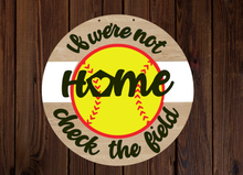 Load image into Gallery viewer, Check the Field - Door Hanger - DIY Kit
