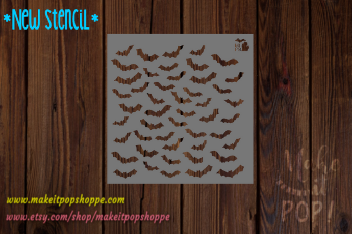 Bats_Random Stencil